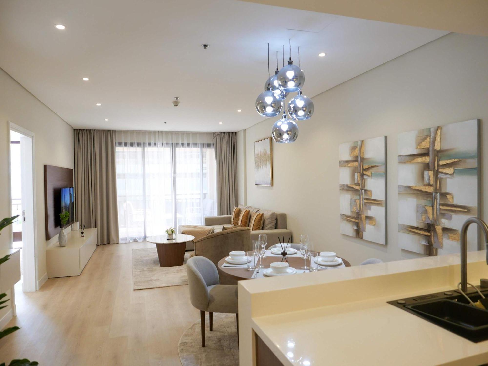 Lovely 1 Bedroom Apartment At 5 Star Resort Dubai Exterior foto