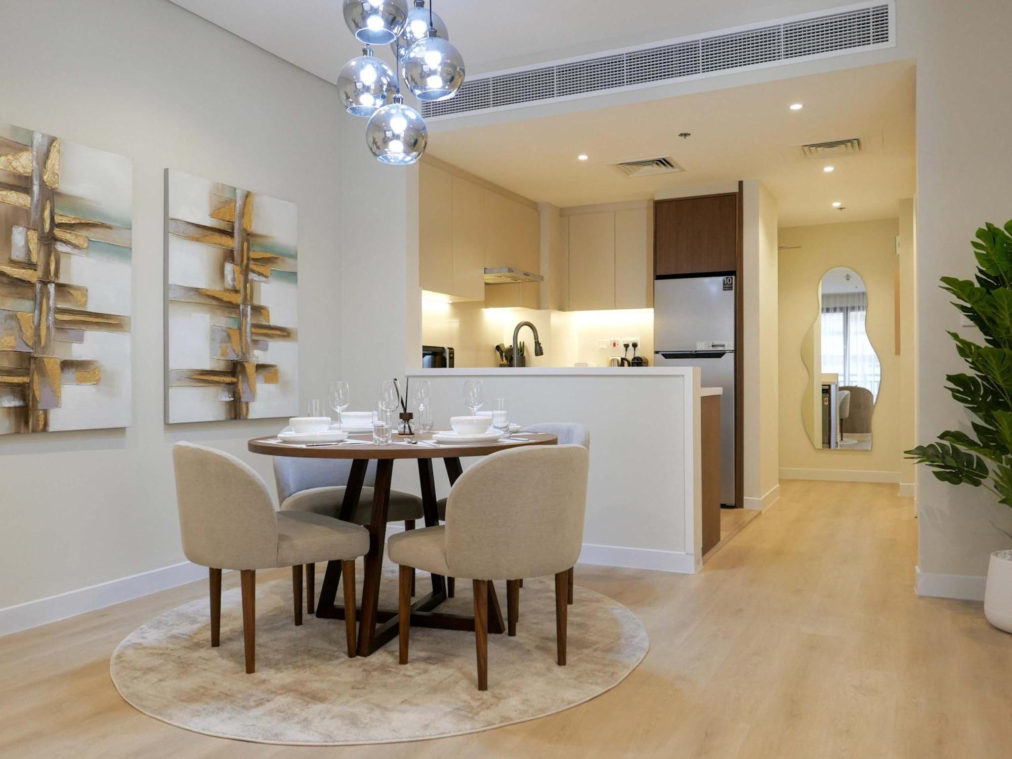 Lovely 1 Bedroom Apartment At 5 Star Resort Dubai Exterior foto