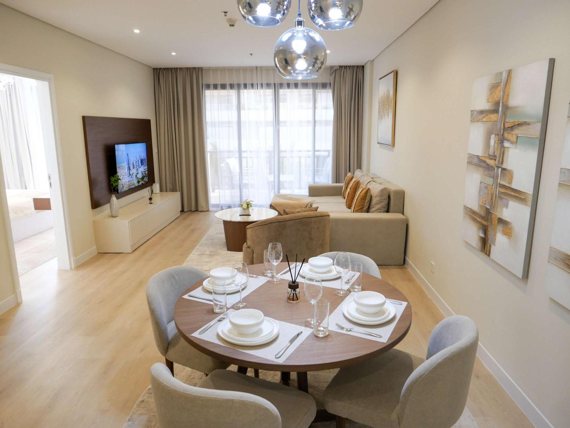 Lovely 1 Bedroom Apartment At 5 Star Resort Dubai Exterior foto
