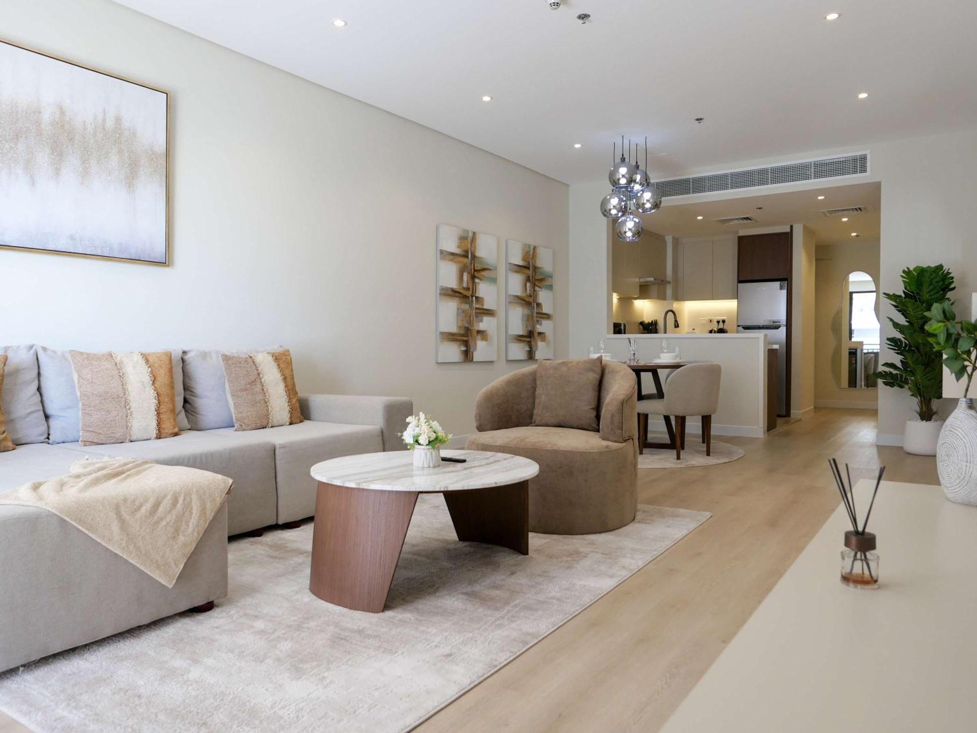 Lovely 1 Bedroom Apartment At 5 Star Resort Dubai Exterior foto
